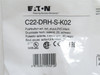 Eaton C22-DRH-S-K02; Compact Push-Button; 2-NC; 22.5mm