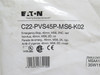 Eaton C22-PVS45P-MS6-K02; E-Stop Push Button; Red; 110/230VAC
