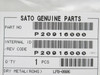 Sato P20916000; Lot-13; Dry Metal Spare Part