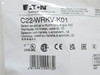 Eaton C22-WRKV-K01; Knob Selector Switch; 2-Pos; 110/230VAC