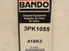 Bando 3PK1055; Serpentine Belt; 415K3; 42.2" OL