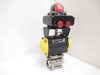 Sharpe SPN-II-063; Actuated Ball Valve Assembly; SS; 1FNPT