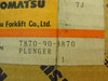 Komatsu 7870-90-3870; Plunger