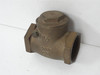 MFG- 10F305; Swing Check Valve; Bronze; 1-1/2" FNPT