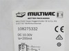 Multivac 108275332; Cylinder Switch MZR1; 10-30VDC; 200mA Multivac 108275332; Cylinder Switch MZR1; 10-30VDC; 200mA