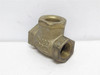 Industry-Std 10F290; Swing Check Valve; Bronze;  1/2 NPT