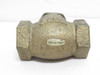Industry-Std 10F290; Swing Check Valve; Bronze;  1/2 NPT