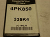 Bando 335K4; Serpentine Belt 4PK850