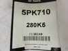 Bando 5PK710; Serpentine Belt; Industry Number 280K5