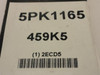 Bando 5PK1165; Serpentine Belt 459K5; 5-ribs 45.9"L; 2ECD5