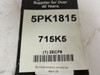 Bando 5PK1815; Serpentine Belt 715K5; 5-ribs 71.5"L; 2ECF8