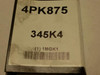 Bando 345K4; Serpentine Belt 4PK875