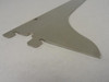 MFG- 2HFU4; Shelving Bracket; Single Slotted; D 14; SS