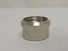 MFG- 14A6-150; Plain Bevel Seat Ferrule; SS-304; 1-1/2"