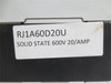 MDI RJ1A60D20U; Solid State Contactor W/Heatsink 20A; 600VAC