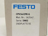 Festo CPV14-EPR-G; Manifold End Plate 162547
