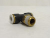 Festo QBT-3/8-3/8-U; Lot-3 T-Fitting 533319; 3/8" Tube x 3/8NPT