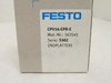 Festo 162545; Valve Manifold End Plate CPV14-EPR-E