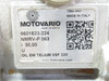 Motovario NMRV-P063; AC Gearmotor; 30:1 Ratio; 1.1kW; 165/460V