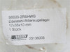 Baader S6003-2RSHWG; Food Grade Ball Bearing 17mmID x 35mmOD