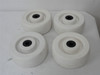 Caster Technology 3POF0502008DXX35WH; Lot-4 Wheels; 5" OD