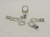 ILSCO CCL-6-12; Lot-5 Copper Compression Lugs; # 6 AWG; 1/2" Stud