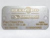 Rexnord T304-4 PTP-4-28; Conveyor Belt SS; 4" Wide x 25' Long