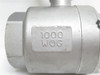 MFG- VBS02-200; Inline Ball Valve; SS; 2NPT; 1000WOG