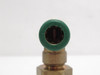Parker W169PLP-6-8-BRASS; Swivel Elbow; 90Deg; 3/8"PTC x 1/2NPT