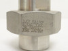 Japan 48UF99; Pipe Union; SS-304; 1/2FNPT; Class: 3000