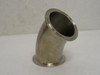 VNE EG2K-6L2.5; Sanitary Elbow 2-1/2"; SS-316; 45Deg