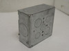 T&B 72171 1-1/4; Steel City Electrical Box; 4-11/16" Square