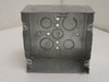 T&B 72171 1-1/4; Steel City Electrical Box; 4-11/16" Square
