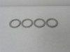Ross Industries 13079981; Lot-4 Round Shims 22mmID 30mmOD 2mmW