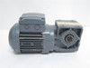 SEW WA20 DR63M2/TF; Gearmotor; 0.25Kw; 10.25:1 Ratio; 230/400V