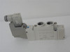 SMC SY7120-5DZ-02F; Solenoid Valve; 24VDC; 4-Way; 2 Position