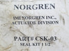 Norgren CSK-03; Seal Kit; 1.5B .63R CS R/K