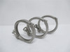 MFG- 13MHHM500; Lot-3 Single Pin Heavy Duty Clamp 5"; SS; Mixed MFG