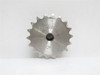 US Tsubaki 25B18SS-1/4; Sprocket #25 SS; 18T; 1/4"ID No Keyway