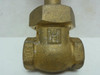 Milwaukee 1151-1/2"; Bronze Gate Valve; 1/2 Fnpt; Class: 150