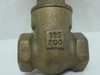 Hammond IB645 3/8; Bronze Gate Valve; 3/8 Fnpt; Class: 125