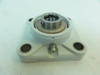 MRC C4F012SSG; Flange Bearing; 4-Bolt; 0.75"ID