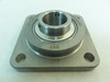 EDT 4Y4AE8-35MGX; Flange Bearing; 4-Bolt; 1-3/8"ID; SS