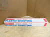 Husky CF0412C; Clear Polyethelene Sheeting; 12' x 100' 4mil