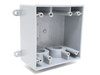 Cantrex 5133391; Weatherproof Electrical Box; 2-Gang