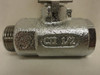 Haws SP230; Ball Valve W/Flag Extension 1/2 NPT x 3/8 NPT