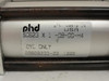 phd SDB23X1-DB-GG-H4; Air Slide Cylinder; 1" Stroke; 1-1/4" OD
