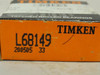 Timken L68149; Tapered Roller Bearing Cone; 1-3/8"ID