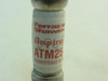 Ferraz ATM25; Lot-3 Fuse; 25A; 600V 13/32"OD x 1-1/2"L