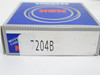 NSK 7204B; Angular Contact Bearing; 20mm x 47mmOD x 14mm Wide